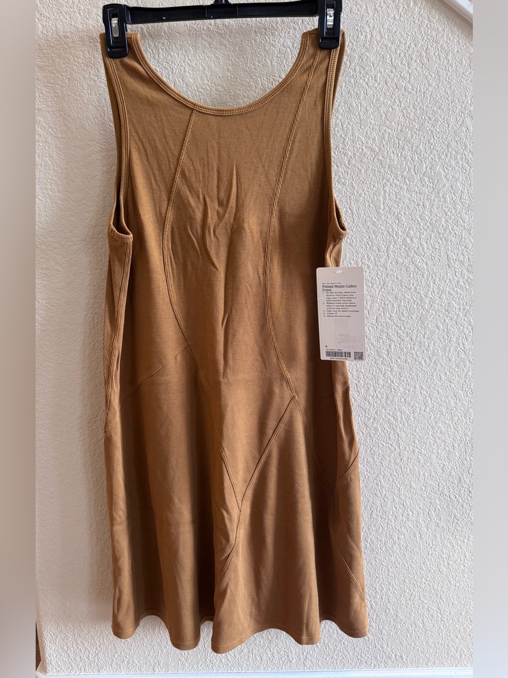 Lululemon Ribbed Modal-Cotton Dress